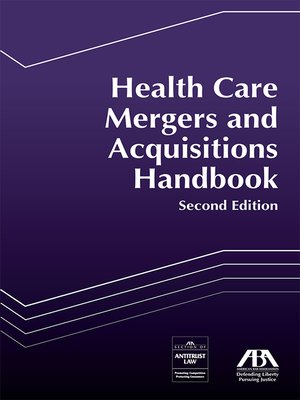 cover image of Health Care Mergers and Acquisitions Handbook